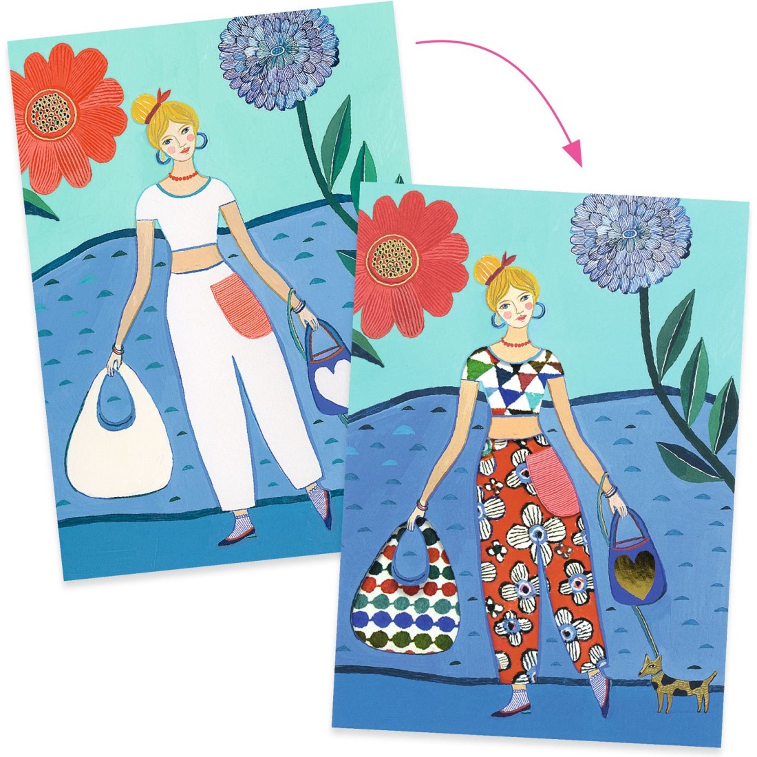 Tendance WAX - 8 collages motifs / Djeco – Image 4