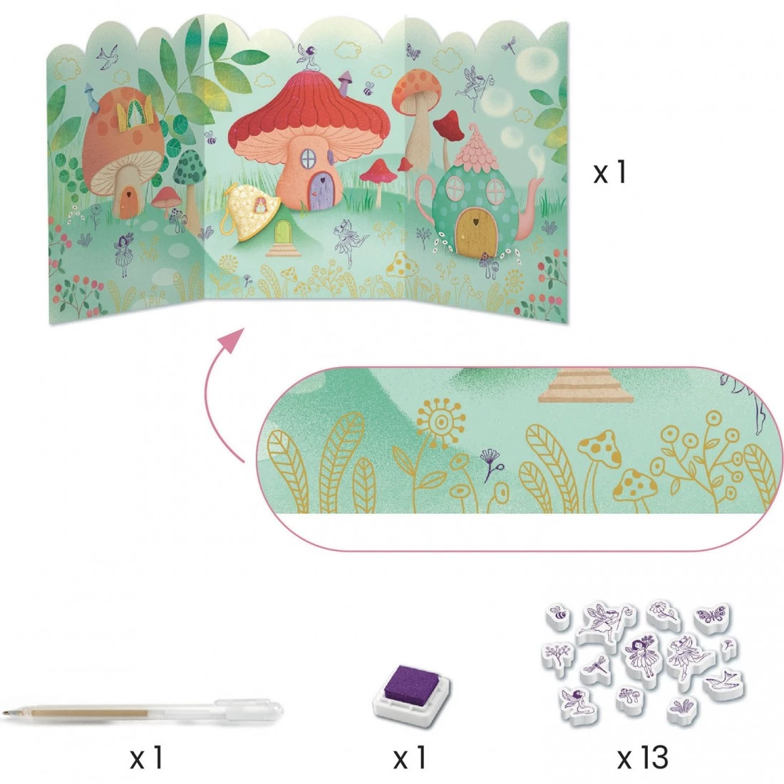 Fairy Box - 6 activités créatives / Djeco – Image 5