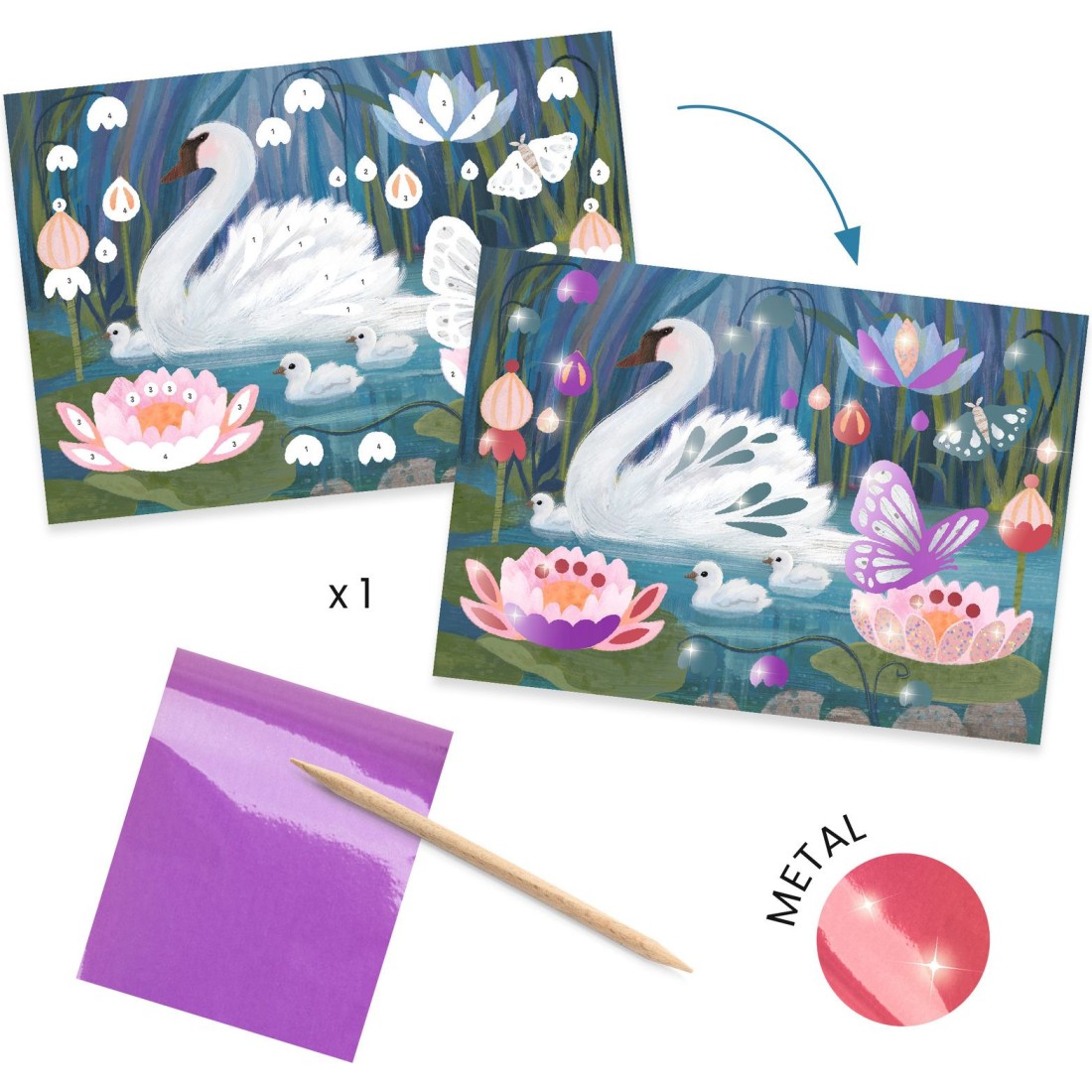 Fluffy Box - 6 activités créatives / Djeco – Image 6