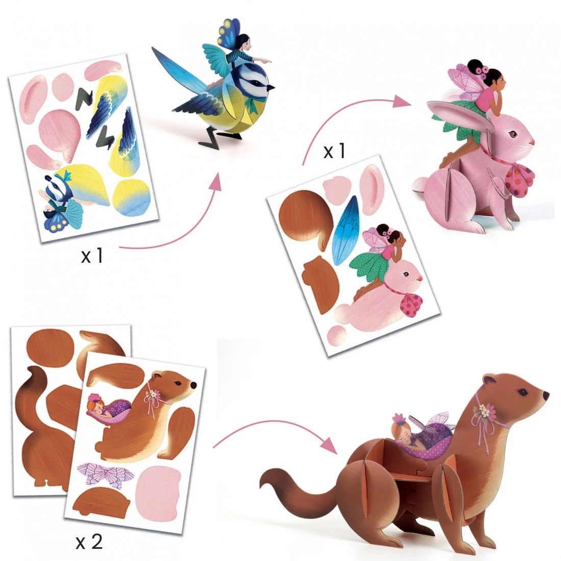 Fairy Box - 6 activités créatives / Djeco – Image 7
