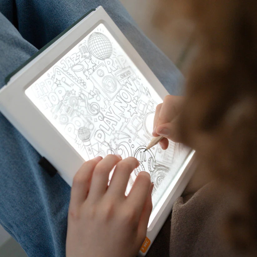 K-Draw-Pad Tablette à dessin lumineuse Meli-melo / Kidywolf – Image 4