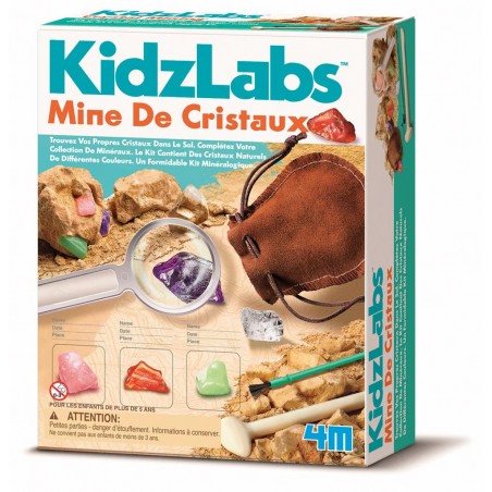 Mine de cristaux - Kidzlabs / 4M