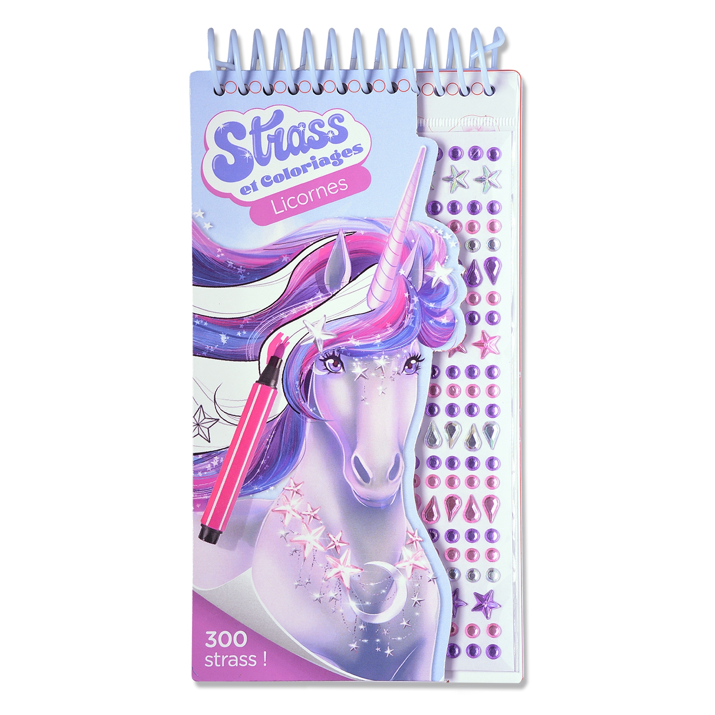 Strass et coloriages Licornes / PlayBac