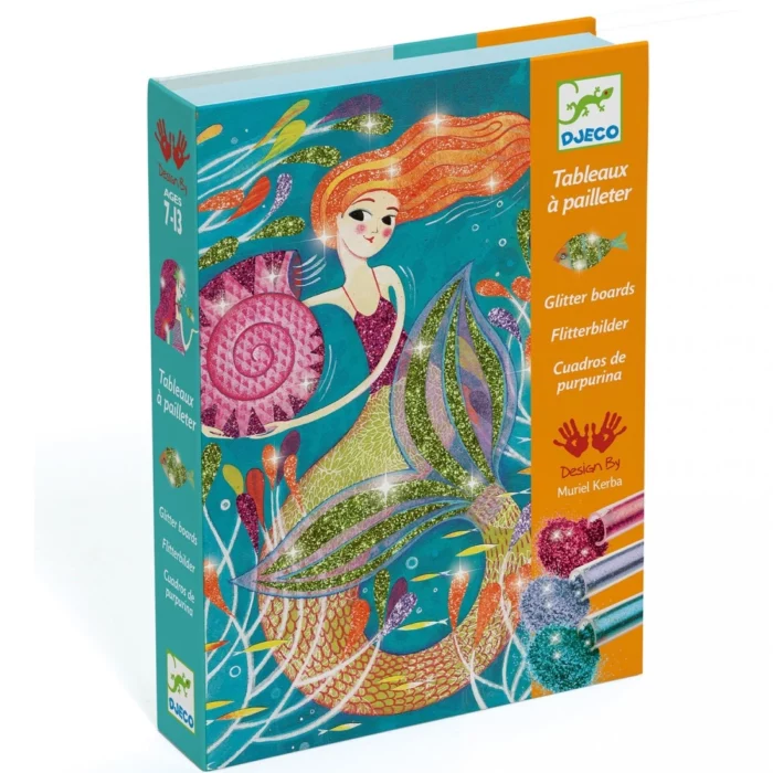 La lumière des sirènes - Tableaux à pailleter / Djeco