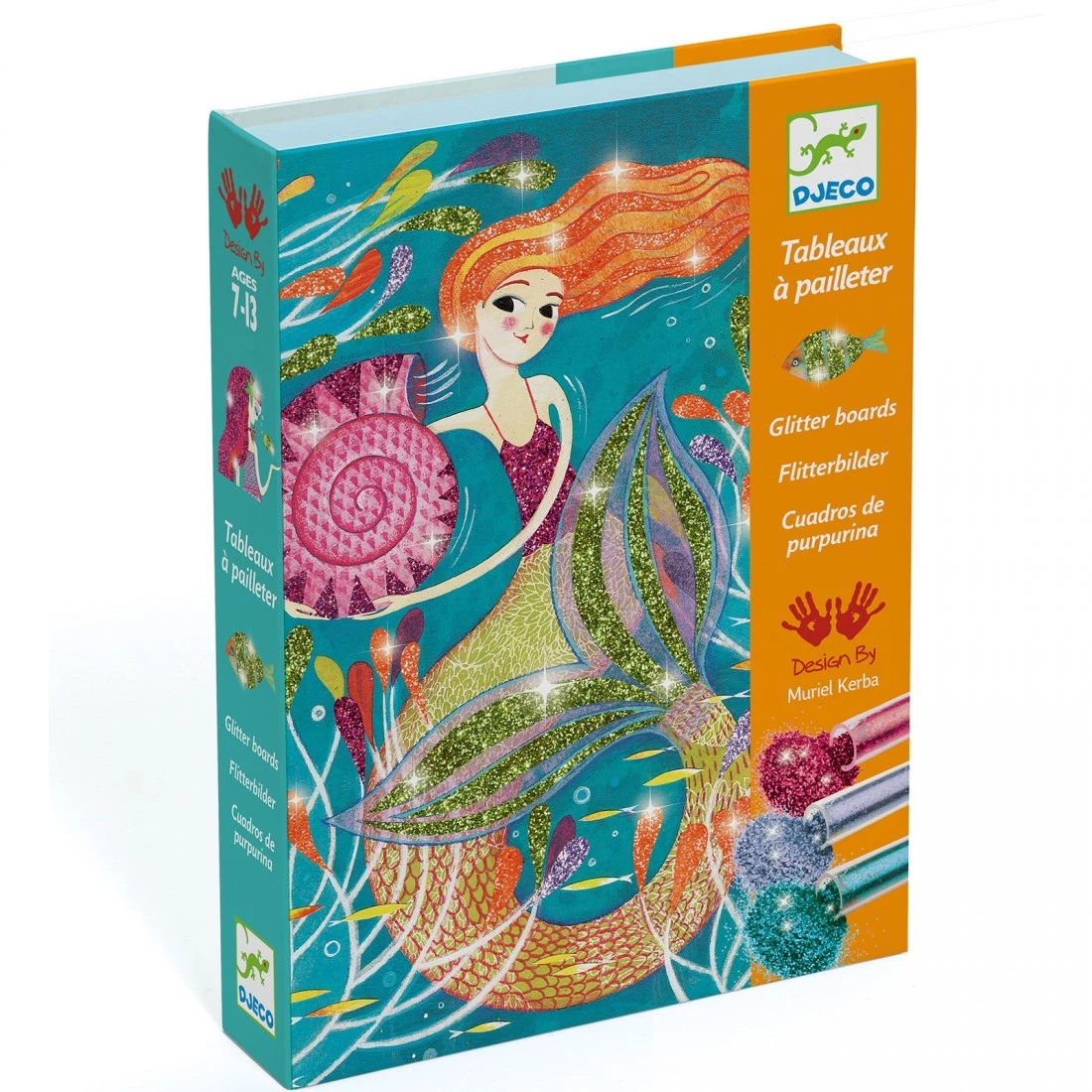 La lumière des sirènes - Tableaux à pailleter / Djeco