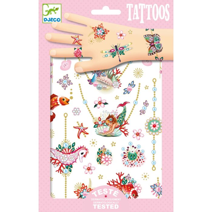 50 tatouages "Les bijoux de Fiona" / Djeco