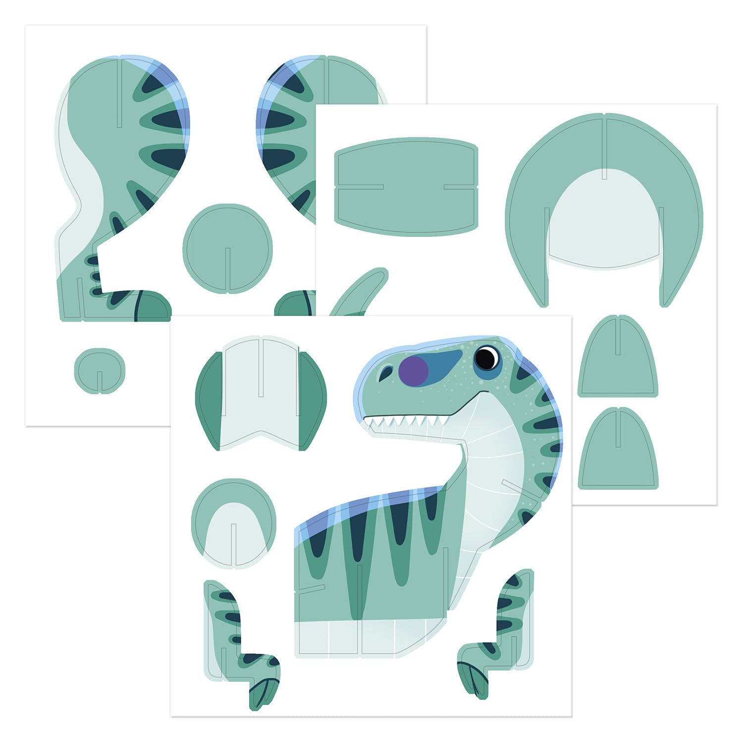Dino - Puzzle 3D / Avenue Mandarine – Image 2