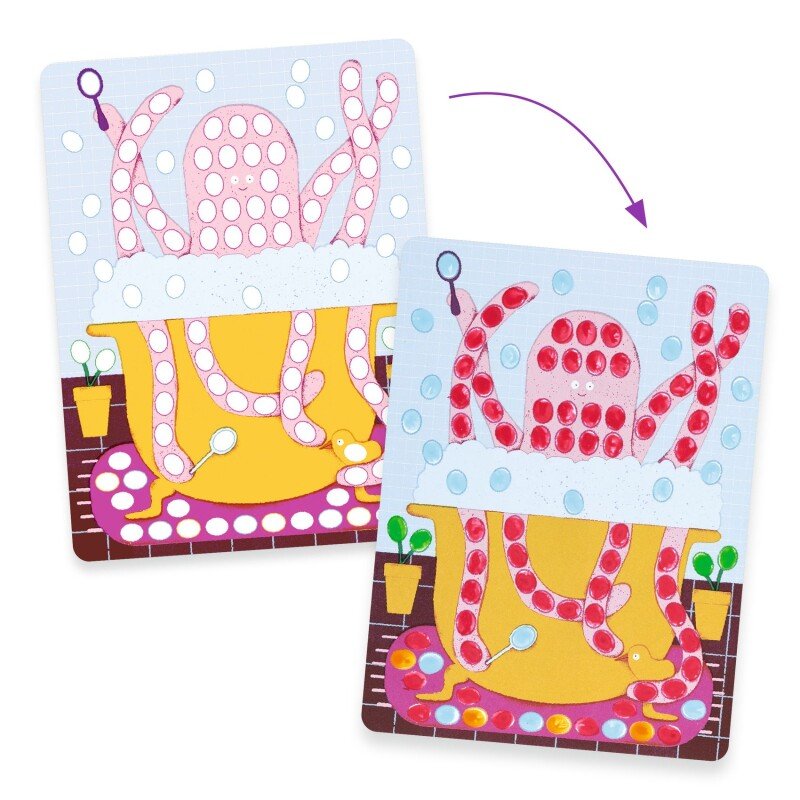 Pois et poissons - Peinture à doigts / Djeco – Image 5