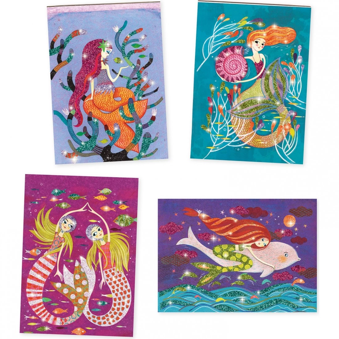 La lumière des sirènes - Tableaux à pailleter / Djeco – Image 4