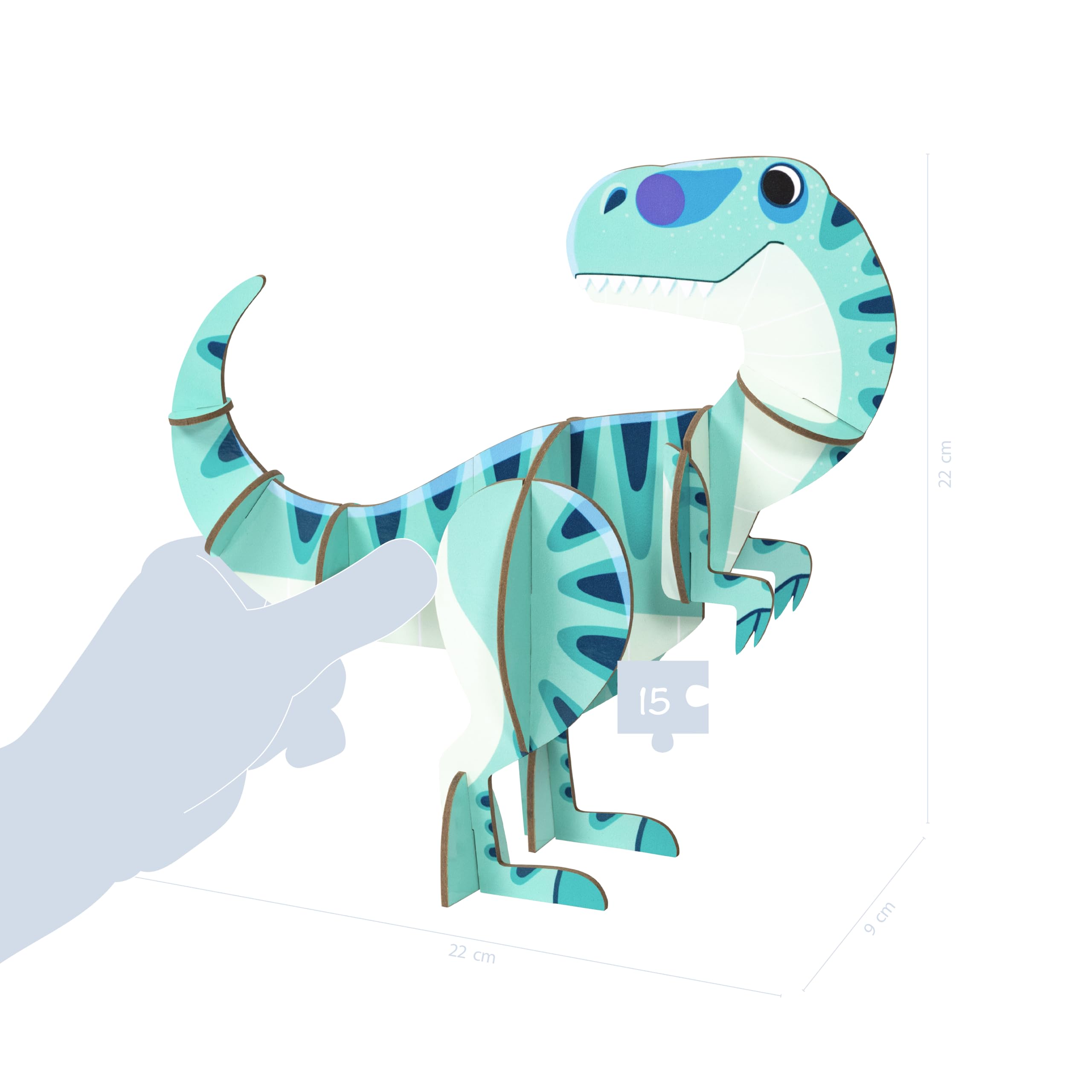 Dino - Puzzle 3D / Avenue Mandarine – Image 3