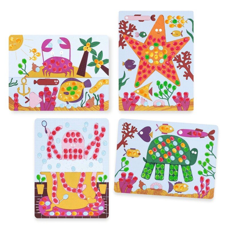Pois et poissons - Peinture à doigts / Djeco – Image 6