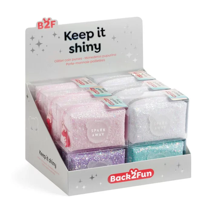 Porte-monnaie Pailleté Shiny - Back2Fun / Apli