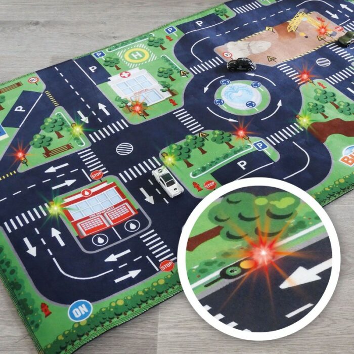 Tapis voiture lumineux / Buki