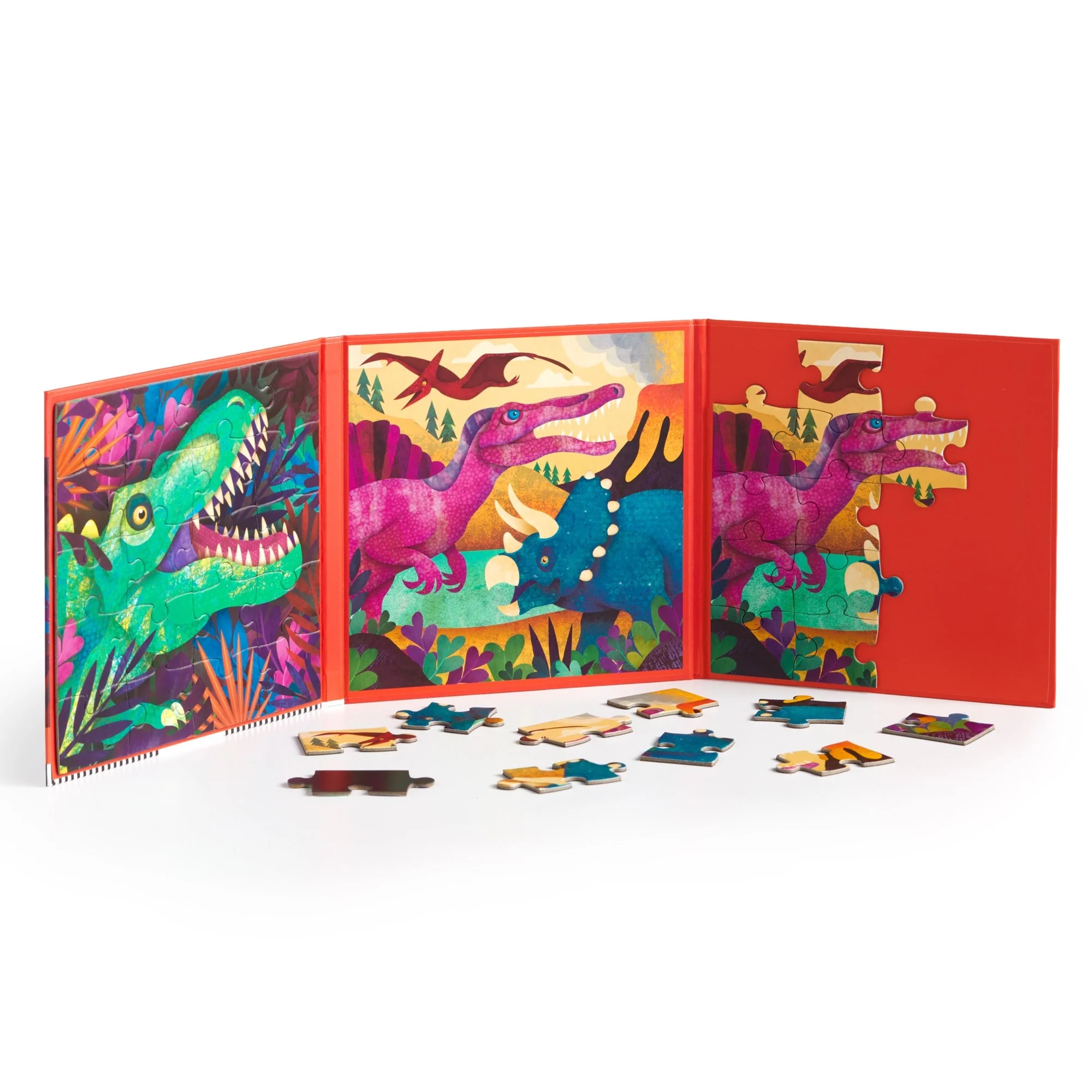 Dinosaurs Roar - Magnetic Puzzle Set / Mudpuppy