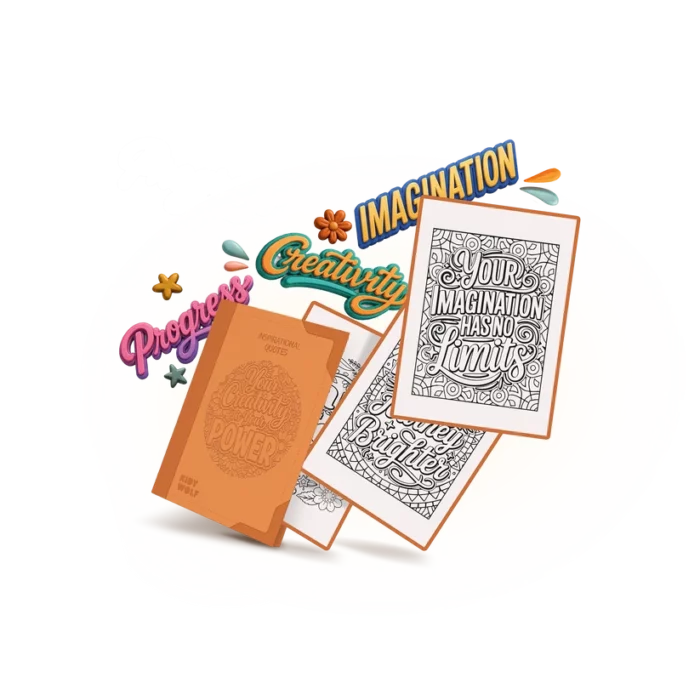 Citations inspirantes - Recharge Kidydraw-Pad / Kidywolf