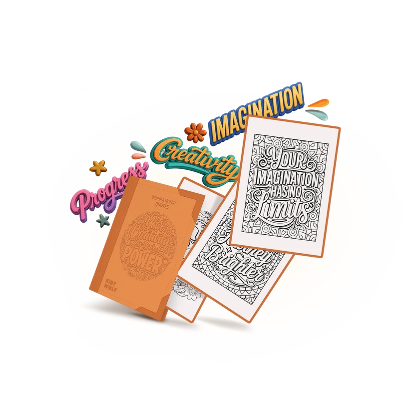 Citations inspirantes - Recharge Kidydraw-Pad / Kidywolf