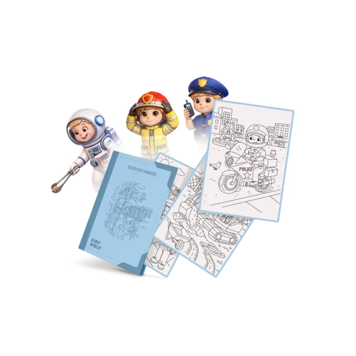 Héros du quotidien - Recharge Kidydraw-Pad / Kidywolf