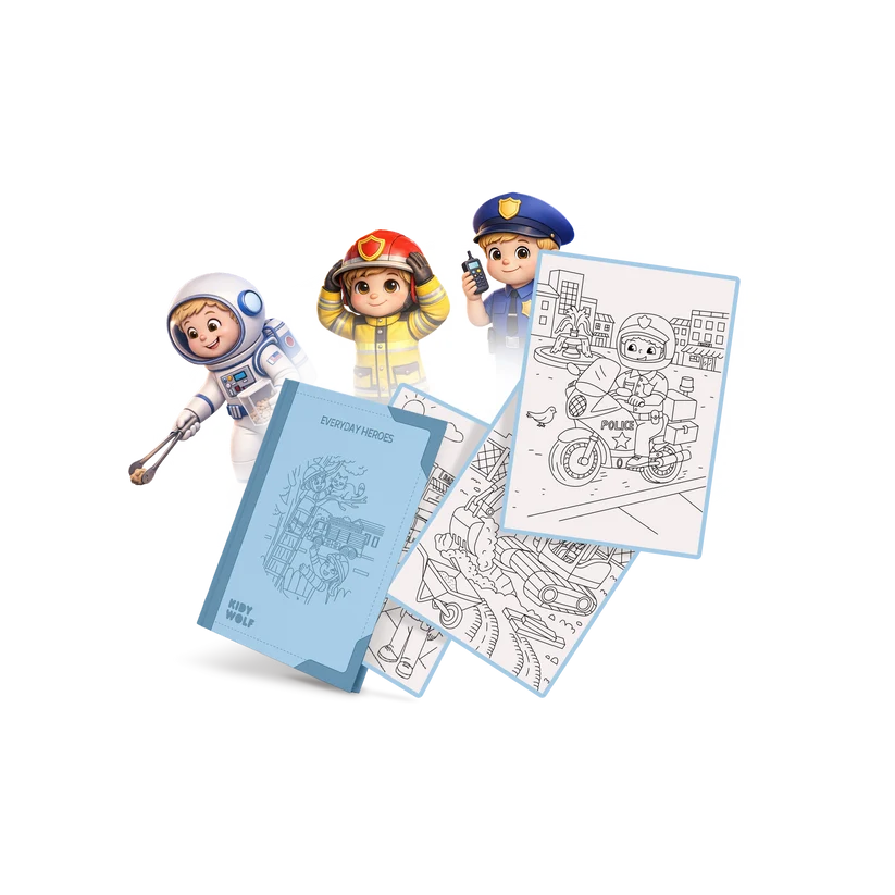 Héros du quotidien - Recharge Kidydraw-Pad / Kidywolf