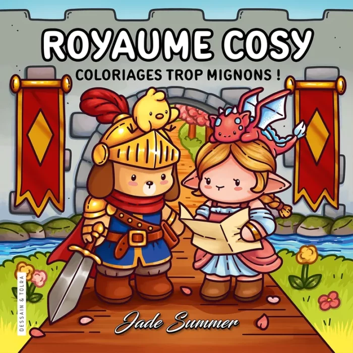 Coloriages trop mignons ! - Royaume Cosy / Dessain & Tolra