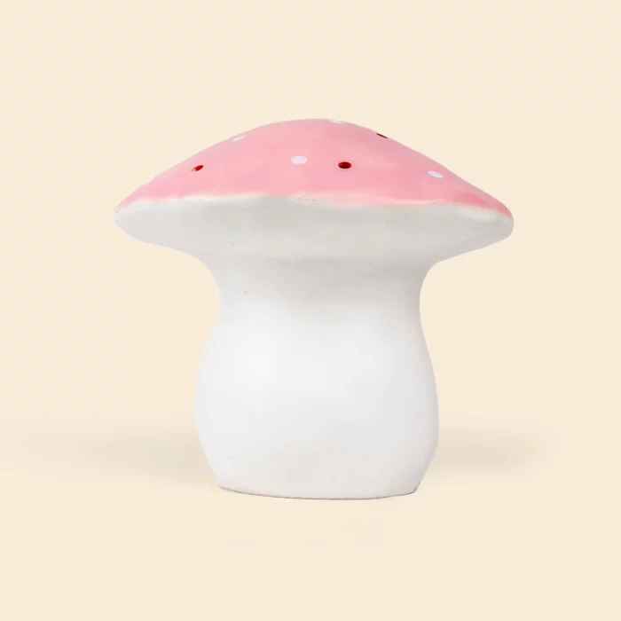 Grande lampe champignon rose vintage / Hegmont Toys (Heico)