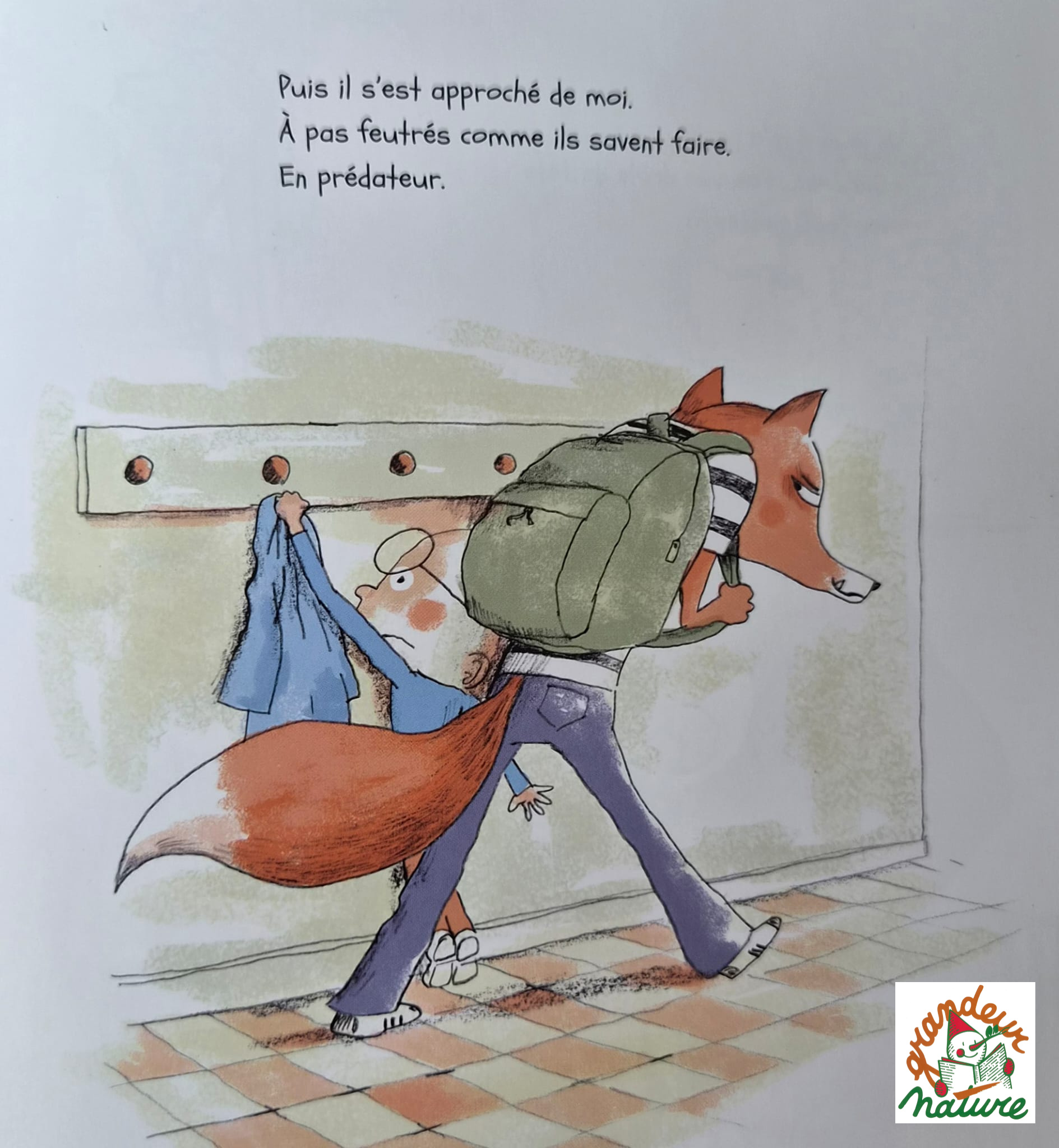Un renard dans mon école / album Gautier-Languereau – Image 2