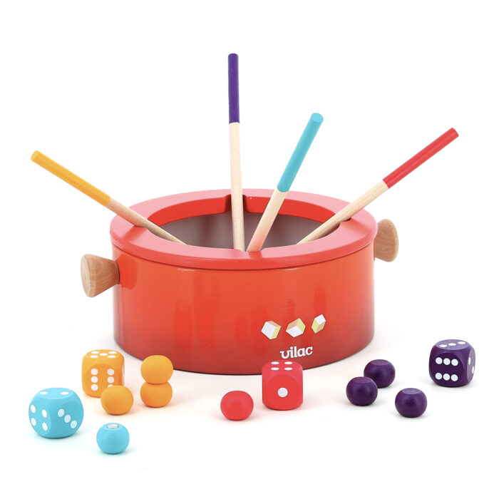 Jeu de fondue magnétique – Jeu d’adresse et de rapidité / Vilac
