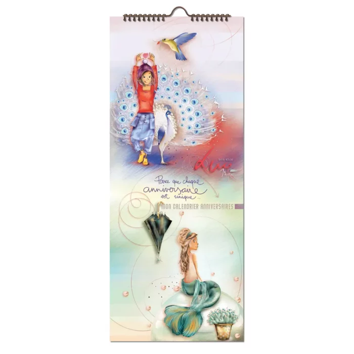 Calendrier anniversaire 2 - Mon Amie Luce / éditions de Cortil