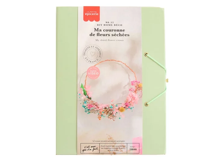 Ma couronne de fleurs séchées / La Petite Épicerie