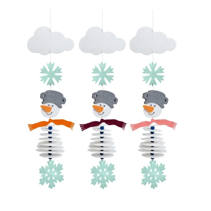 Premiers enfilages Guirlande Bonhommes de neige - Craft Kits / Haba – Image 2