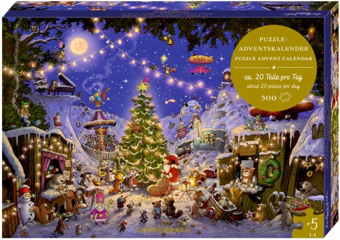 Calendrier de l'Avent puzzle / Die Spiegelburg