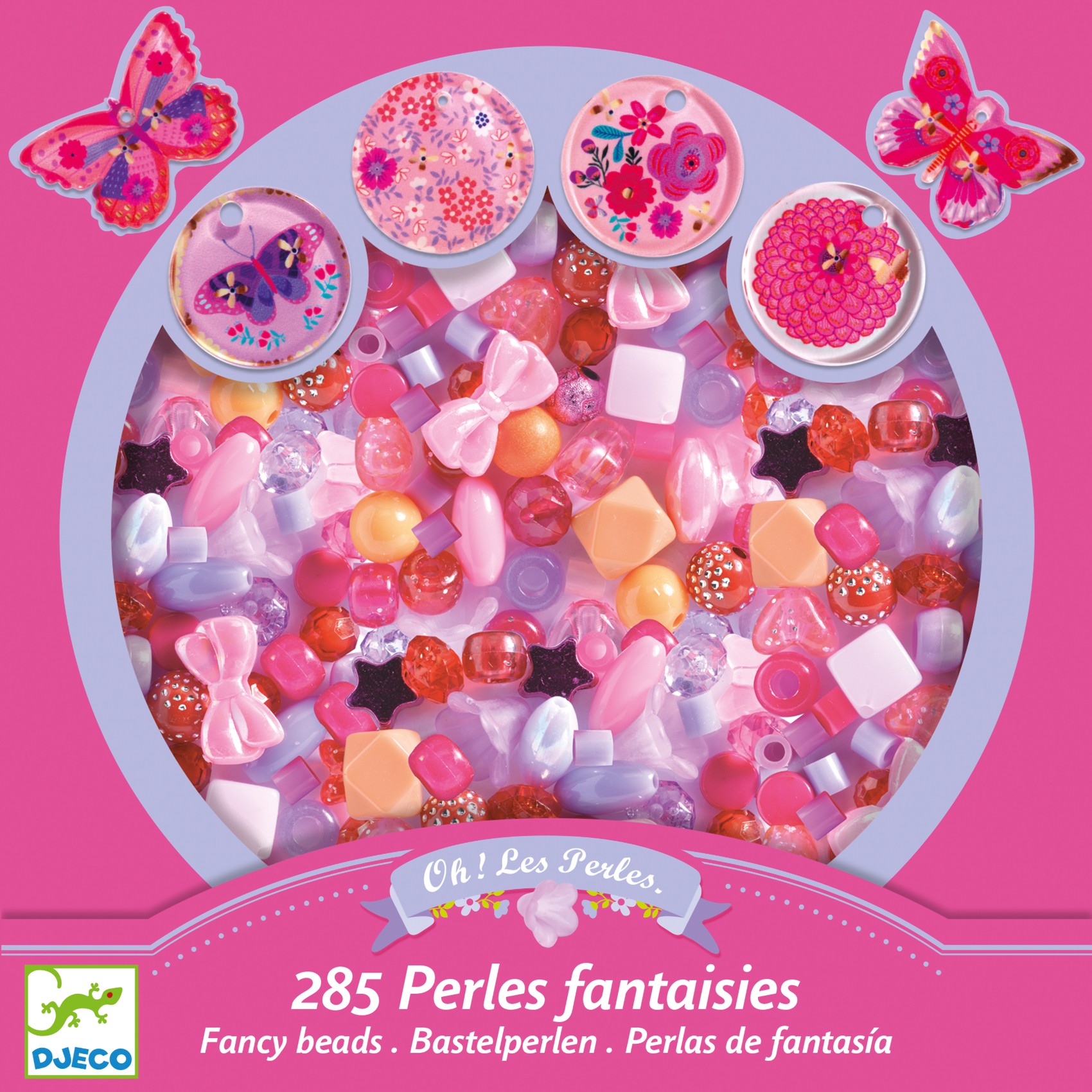 285 perles fantaisies - Oh ! Les Perles / Djeco – Image 3