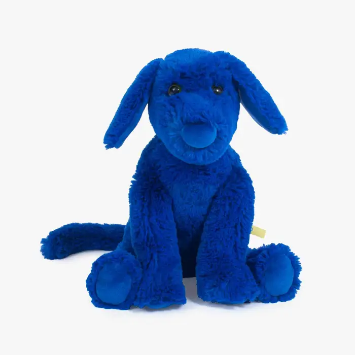 Peluche Chien Bleu - Ecole des Loisirs / Moulin Roty