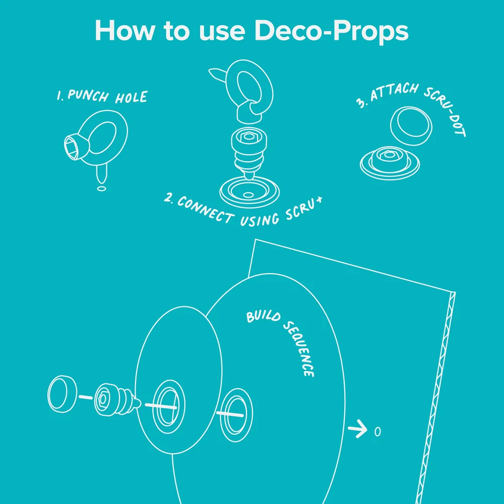 Deco-Props | Googlies / Makedo – Image 4
