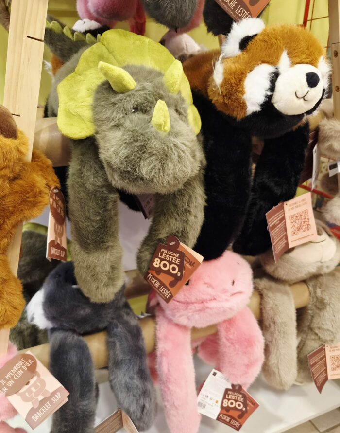 Peluche lestée Podcoll 50cm / Histoire d'Ours