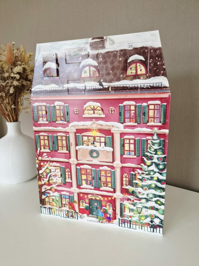 Ma maison de Noël colorée - calendrier de l'Avent magnétique / Die Spiegelburg