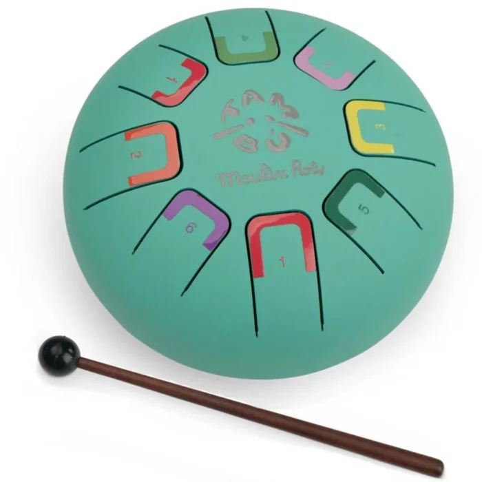 Petit tambour à languettes - Tongue drum (Dans la jungle) / Moulin Roty