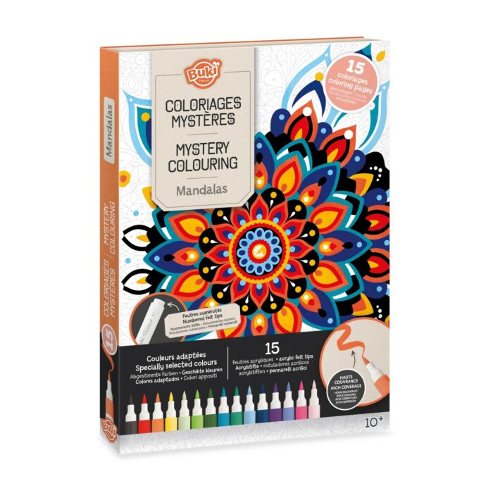 Coloriages mystères - Mandalas / Buki