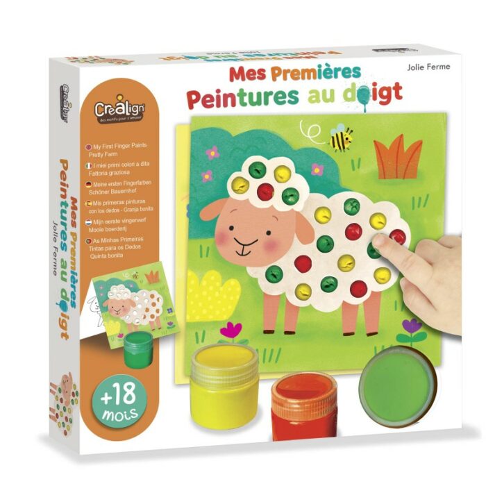 Mes Premières Peintures au doigt "Jolie Ferme" / Crealign'