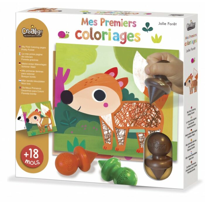 Mes Premiers Coloriages "Jolie Forêt" / Crealign'